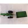 Image 3 : (2) Diecast John Deere Tractors w/ (2) Accessories 1:43