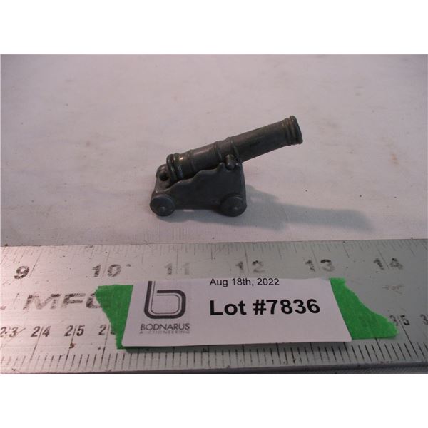 Mini toy Cannon (cast iron) 2.5" long