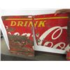Image 9 : 3-piece Coca-Cola tin sign - 82" x 43"