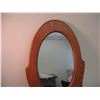Image 2 : Wall hung mirror with shelf - 26 x 18