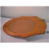 Image 4 : Wall hung mirror with shelf - 26 x 18