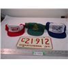 Image 1 : (3) trucker caps with license plate