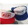 Image 4 : (3) trucker caps with license plate