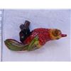 Image 3 : (2) Chalkware Parrot Wall Hangers