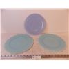 Image 1 : (3) Pyrex Plates