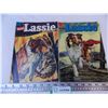 Image 1 : 2X THE BID PRICE - Lassie Dell comics 10 cent