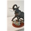 Image 2 : Franklin Mint wooly mammoth statue - ceramic