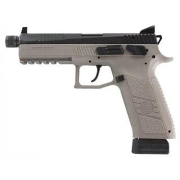 CZ P-09 9MM URBAN GREY SR 21RD LUMINESCENT