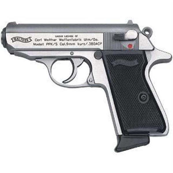 WAL PPK/S 380ACP 3.3" SS 2 7RD