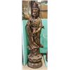 Image 1 : Chinese Large Bronze Guanyin Ming Xuande Mark