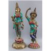 Image 1 : Pair of Chinese Cloisonne Deities