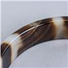 Image 4 : Agate Carved Bangle Striped