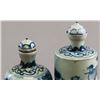 Image 7 : Two Blue & White Copper Red Snuff Bottles Marked