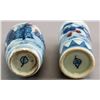 Image 8 : Two Blue & White Copper Red Snuff Bottles Marked