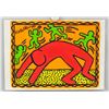 Image 2 : American Mixed Media on Paper Signed Keith Haring