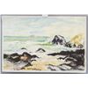 Image 2 : Watercolor and Pastel on Paper Signed D. McIntyre