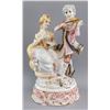 Image 1 : Ceramic Lamp Base Violinist Couple