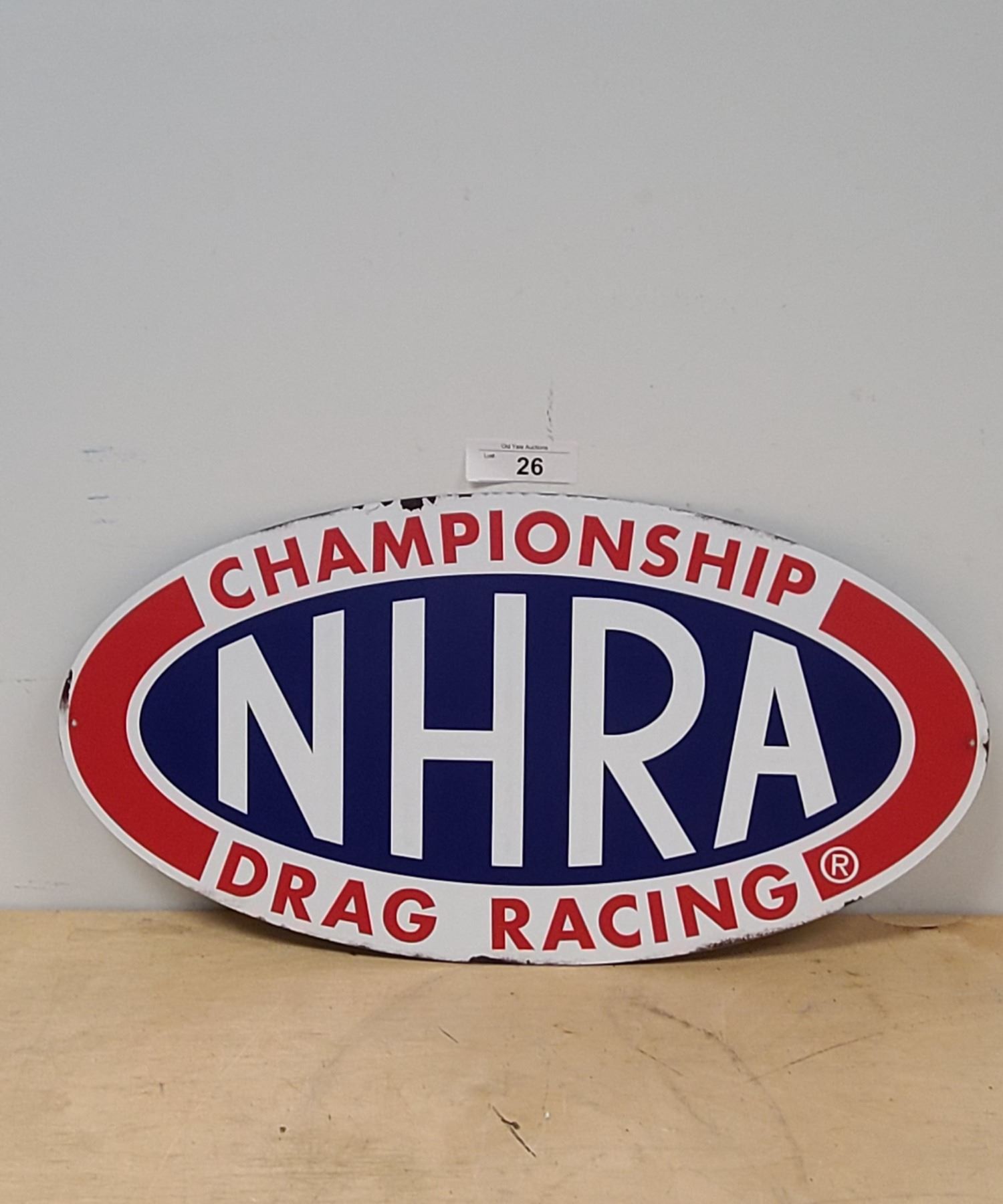 NEW NHRA DRAG RACING METAL SIGN - REPRODUCTION