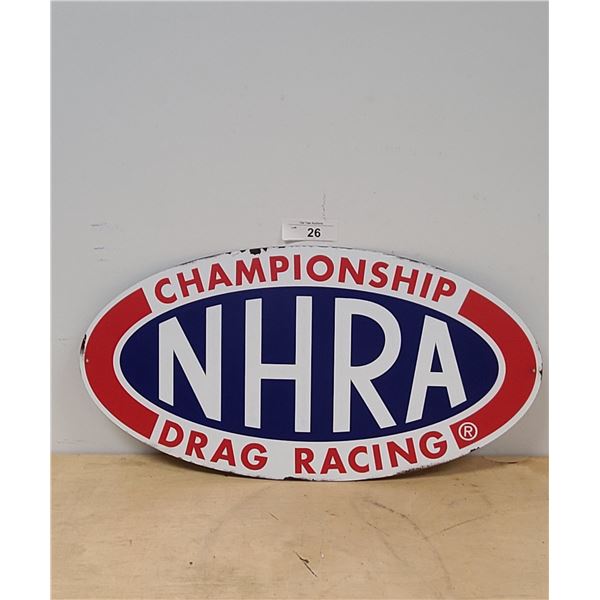 NEW NHRA DRAG RACING METAL SIGN - REPRODUCTION
