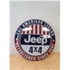 Image 1 : NEW JEEP 4X4 METAL DOME SIGN - REPRODUCTION