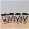 Image 1 : FOUR VALVOLINE MOTOR OIL CANS