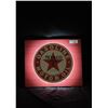 Image 1 : NEW TEXACO GASOLINE MOTOR OIL LIGHT UP SIGN - REPRODUCTION