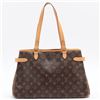 Image 2 : Louis Vuitton Brown Monogram Canvas Leather Batignolles Horizontal Tote Bag