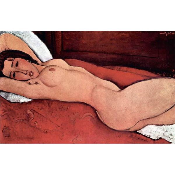 Amedeo Modigliani - Nude