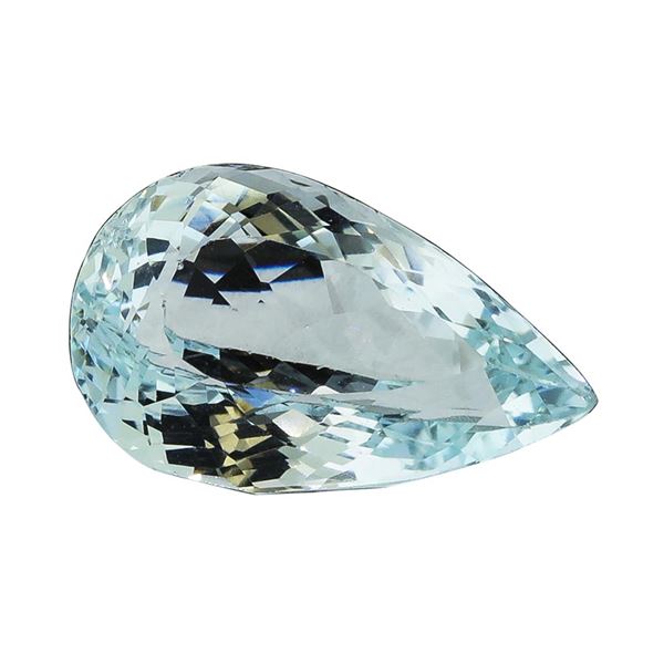 5.24 ct.Natural Pear Cut Aquamarine