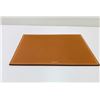 Image 3 : Hermes Gold Orange Calfskin Leather Mouse Pad