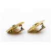 Image 3 : Chanel Gold-tone Metal CC Diamond Shape Clip-on Earrings