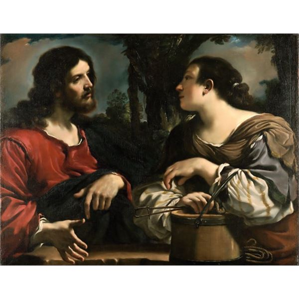 Guercino - Christ and the Samaritan Woman