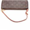 Image 5 : Louis Vuitton Brown Monogram Canvas Leather Pochette Accessories Shoulder Bag