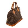 Image 3 : Louis Vuitton Brown Alma MM Satchel Bag