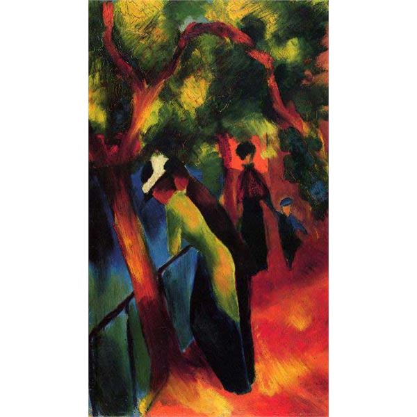 MACKE - Sunny Way By August MACKE