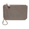 Image 1 : Louis Vuitton Grey Leather Pochette Cles Wallet