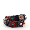 Image 2 : Fendi Flowerland Strap You Shoulder Strap Studded Leather Multicolor