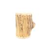 Image 2 : Large Taos Drum Tall Log Carved Wooden Table