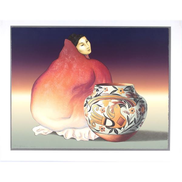 R.C. Gorman (1931-2005) Acoma Artist Proof c. 1984