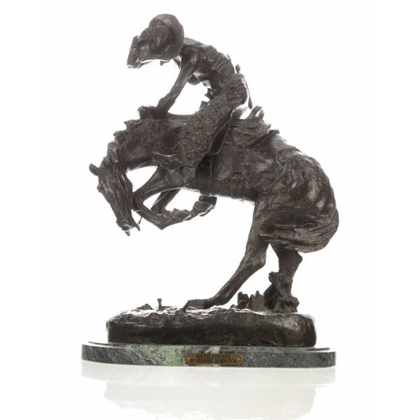 Large Frederic Remington (1861-1909) Rattlesnake