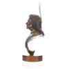 Image 13 : Ralph Roybal (1955-) "Red Cloud" Bronze c. 1986