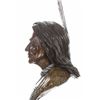 Image 14 : Ralph Roybal (1955-) "Red Cloud" Bronze c. 1986