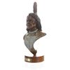 Image 16 : Ralph Roybal (1955-) "Red Cloud" Bronze c. 1986