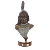 Image 2 : Ralph Roybal (1955-) "Red Cloud" Bronze c. 1986