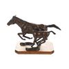 Image 2 : Tom Baker "Mare & Colt on the Run," Bronze c. 1994