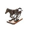 Image 3 : Tom Baker "Mare & Colt on the Run," Bronze c. 1994