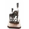 Image 9 : Tom Baker "Mare & Colt on the Run," Bronze c. 1994