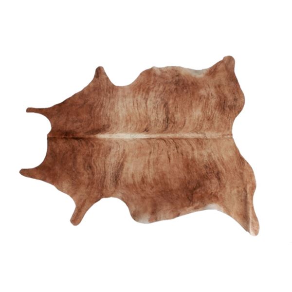 Light Brown Striped Brindle Premium Cowhide