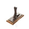Image 6 : Chas Weldon "Bootjack and Boot," Bronze Sculpture