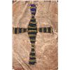 Image 2 : C. 1880 Sioux Beaded Tobacco or Coin Hide Pouch